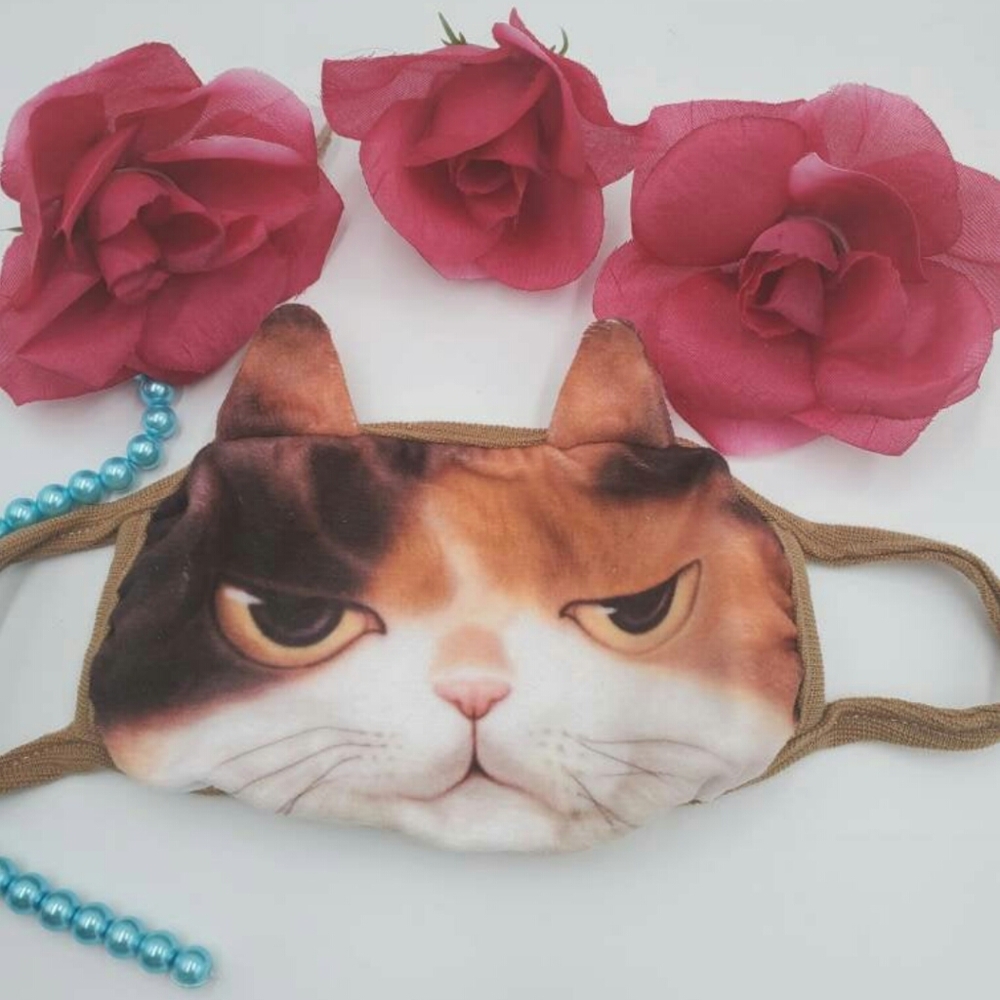 Cat face cover